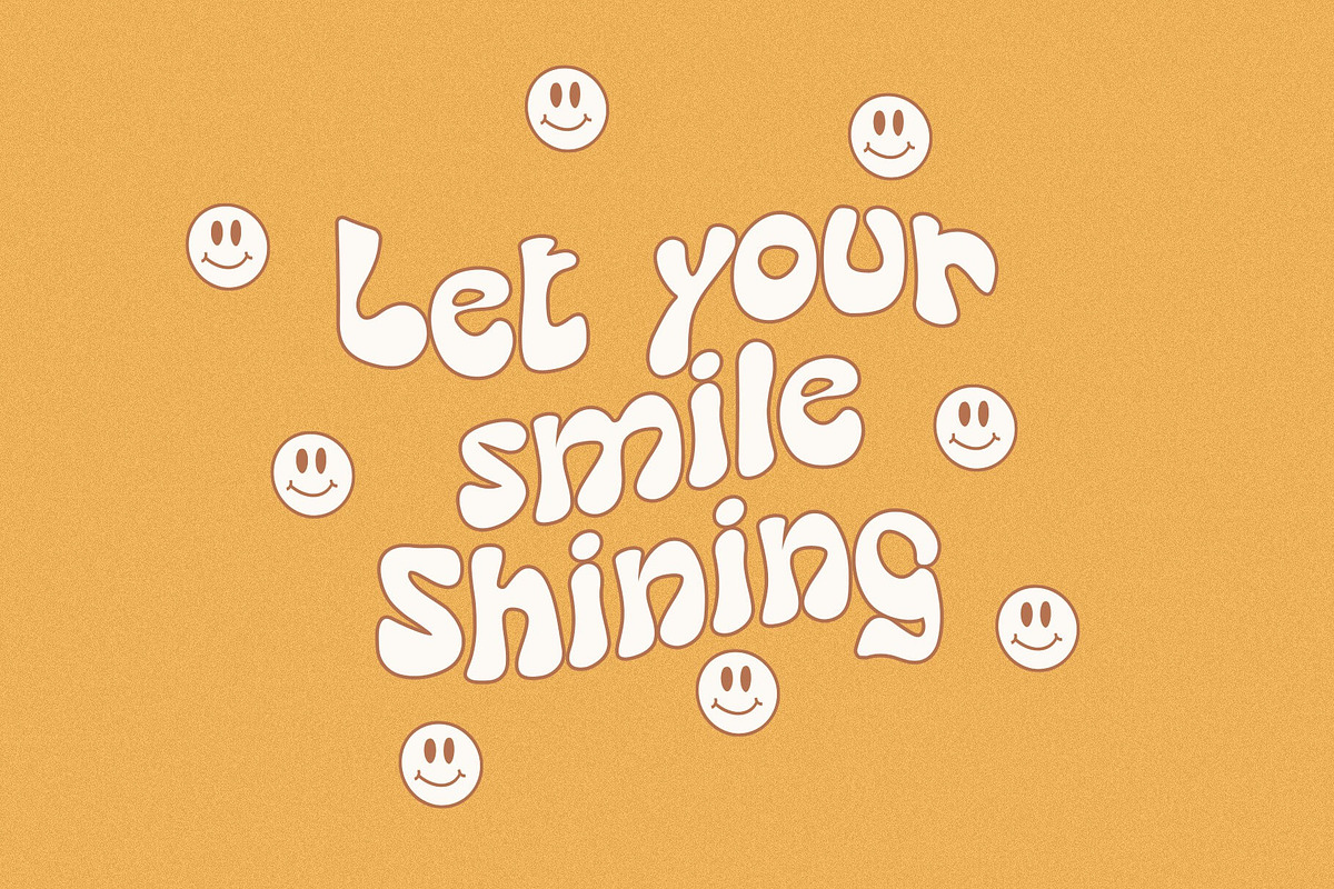 Namgo - Groovy Font, a Handwritten Font by Koplexs Studio (Photo 3 of 10)