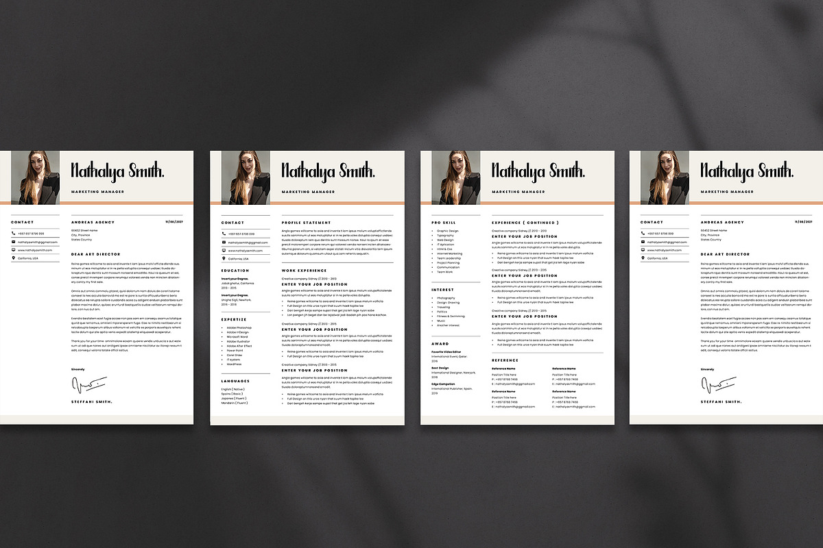 Resume, a Resume Template by Occy Design (Photo 3 of 4)