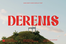 Derenis - Mixed Display Font