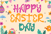 Palm Sunday - Quirky Easter Day Font, a Font by PutraCetol Studio (Thumbnail 2 of 11)