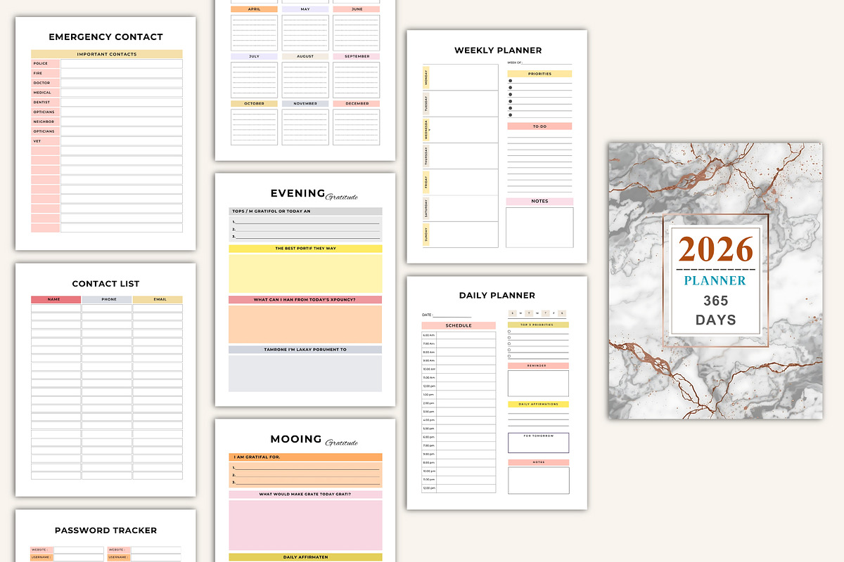 365 Days Planner 2026 preview 7