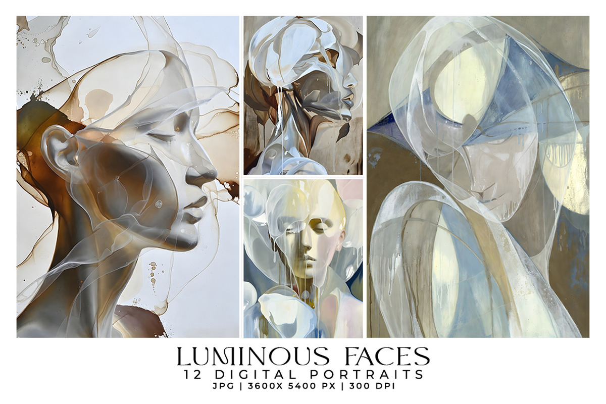 Luminous Faces, a Person Illustration by Digital Art Creations (Photo 3 of 6)