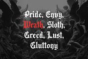 Arkhaven - Gothic Blackletter Type, a Blackletter Font by HipFonts (Thumbnail 6 of 7)
