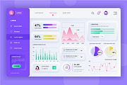 Neumorphic UI Dashboard Admin Panel, a Templates & Theme by alexdndz (Thumbnail 14 of 21)