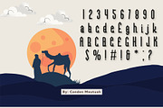 Jahilliah Arabic style font, a Slab Serif Font by Canden Meutuah (Thumbnail 4 of 6)