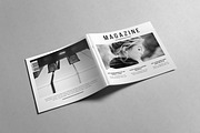 Minimal Square Magazine Template, a Magazine Template by Uloel Design (Thumbnail 2 of 12)