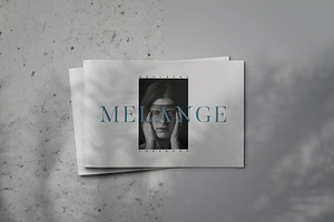 MELANGE - Brochure Lookbook Template
