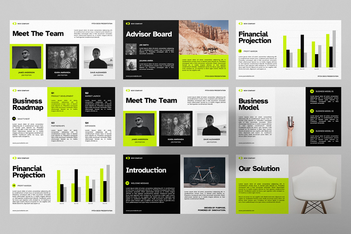 Pitch Deck Google Slide Template preview 7
