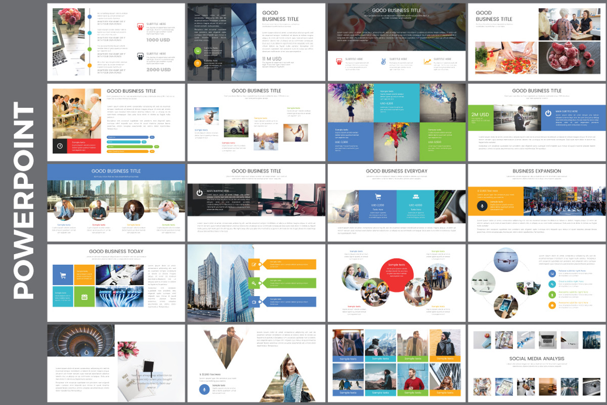 Hara Presentation Template, a Presentation Template by GreenDesign (Photo 2 of 5)