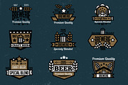 10 Beer Badges and Logos, a Branding & Logo Template by KatjaPotokar (Thumbnail 3 of 3)