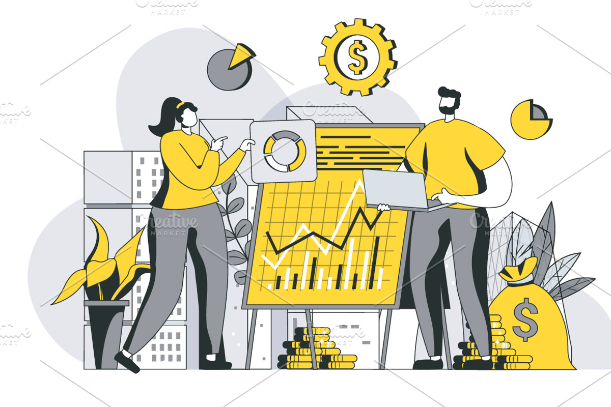Business Outline Illustrations, a Templates & Theme by alexdndz (Photo 23 of 52)