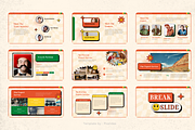Retro and Vintage Style PowerPoint, a Presentation Template by Pixslides (Thumbnail 3 of 5)