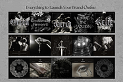 Medieval Romance Social Media Bundle, a Social Media Template by The Flossy Finch (Thumbnail 17 of 23)