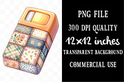 Patchwork Back to School Sublimation, an Illustration by Designking (Thumbnail 4 of 4)