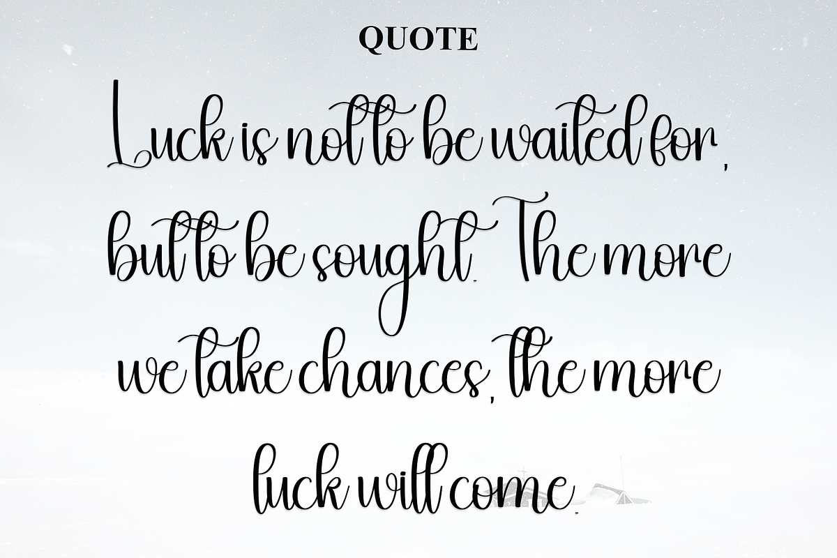 Winter Moment, a Handwritten Font by FreshTypeINK (Photo 3 of 8)