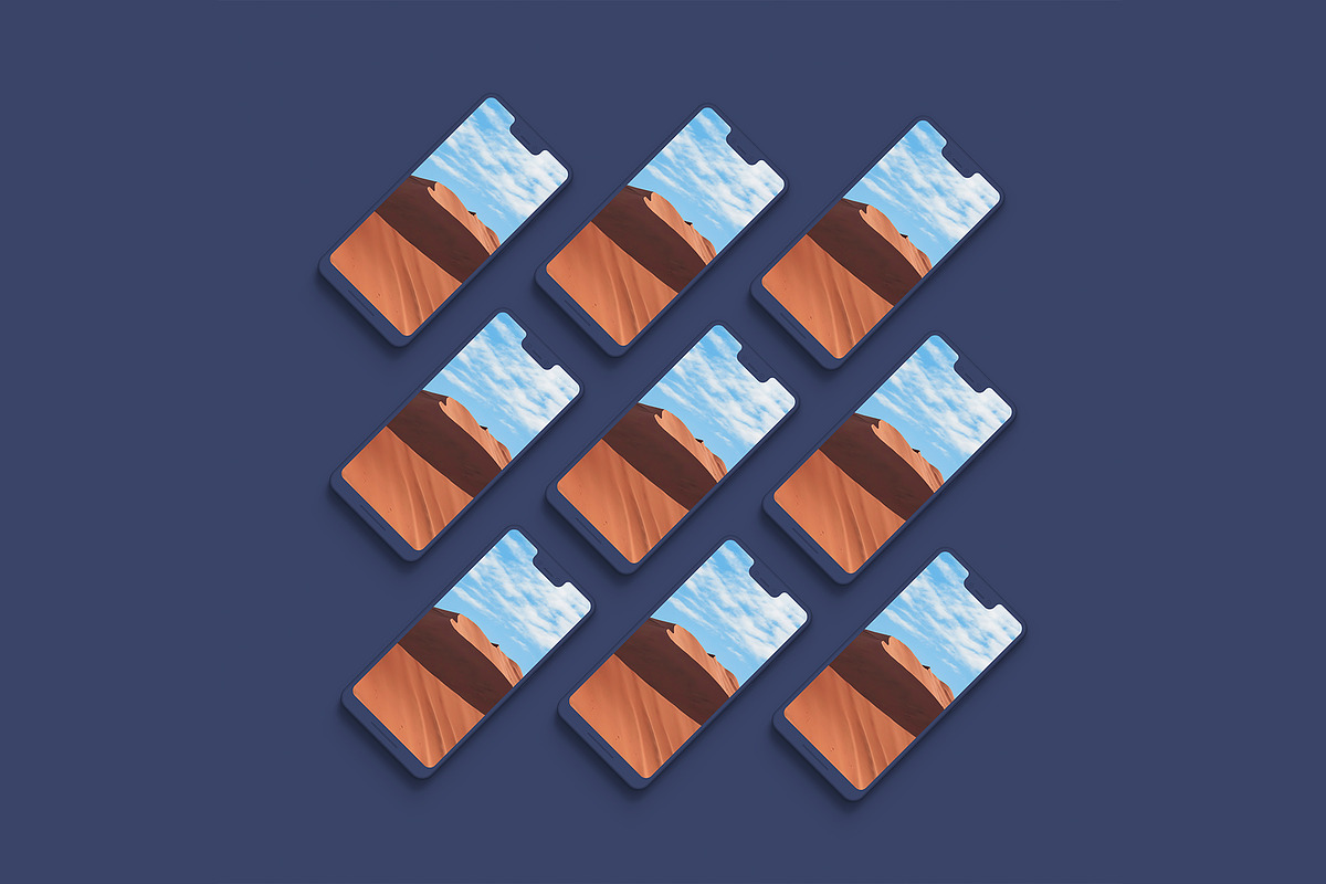 Pixel 3XL - 21 Clay Mockups - PSD, an iPhone Mockup by Asylab (Photo 57 of 73)
