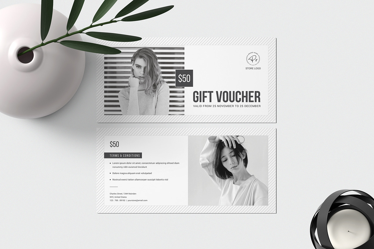 Gift Voucher, a Card Template by Orcshape Studio (Photo 2 of 4)