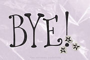 Ask the Cards Again Whimsical Serif, a Serif Font by The October Creative (Thumbnail 8 of 8)