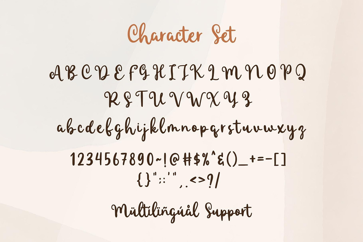 Suncake - Script Font, a Script Font by Creavibes Design (Photo 6 of 6)