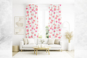 Hand Painted Pink Floral Pattern, a Pattern Graphic by MartinShop (Thumbnail 5 of 10)