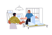 Architects and builders work set, a Work Illustration by PaperTrident (Thumbnail 3 of 7)