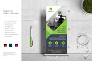 Corporate Roll-up Banner, a Marketing Template by Brochure-Market (Thumbnail 2 of 4)