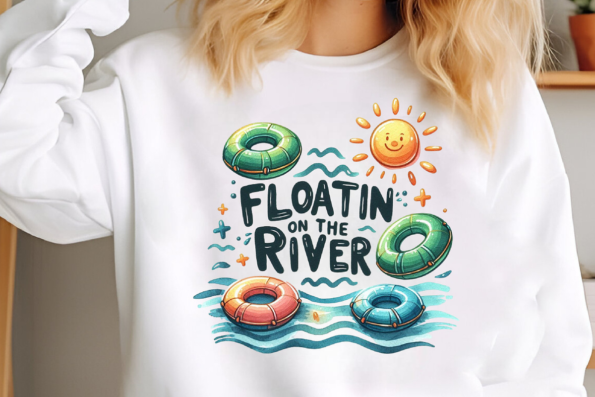 River & Lake Quotes Sublimation Bund, an Illustration by Designworld (Photo 2 of 10)