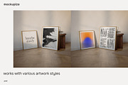 Square 2 Frame Poster Mockup, a Household Mockup by mockupize (Thumbnail 7 of 7)