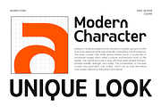 Atendy Modern Unique Sans Serif Font, a Sans Serif Font by TokoPress (Thumbnail 8 of 12)