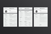 Clean and Simple Resume CV Template, a Resume Template by Studio Temply (Thumbnail 2 of 6)