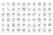 1270 Business Line Icons, an Outline Icon by Creative Stall (Thumbnail 20 of 22)
