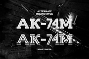 Beast Troper Military Serif, a Serif Font by Glyphstyle (Thumbnail 2 of 8)