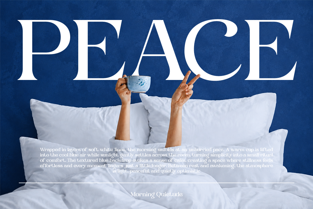 Bonrage Modern Elegant Serif Font, a Serif Font by Vadovastd (Photo 3 of 9)
