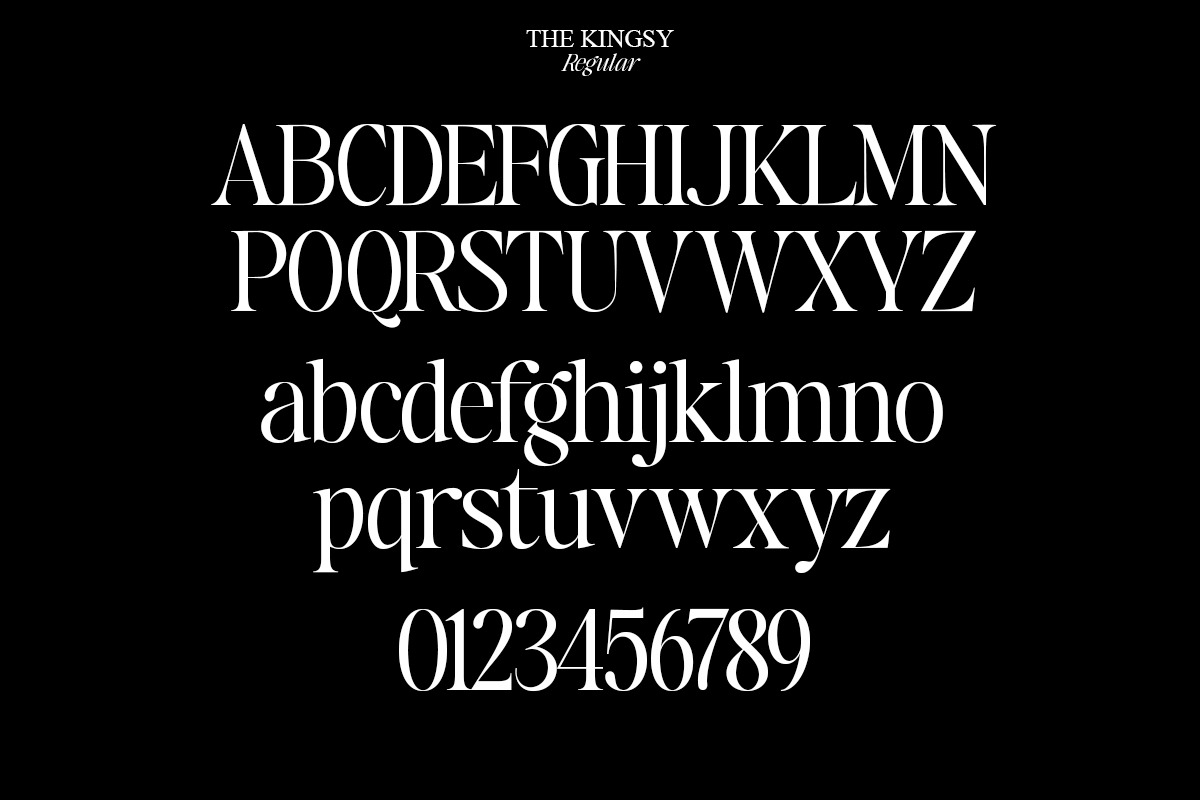 The Kingsy Serif (09 fonts), a Serif Font by Positive TypeFoundry (Photo 16 of 17)