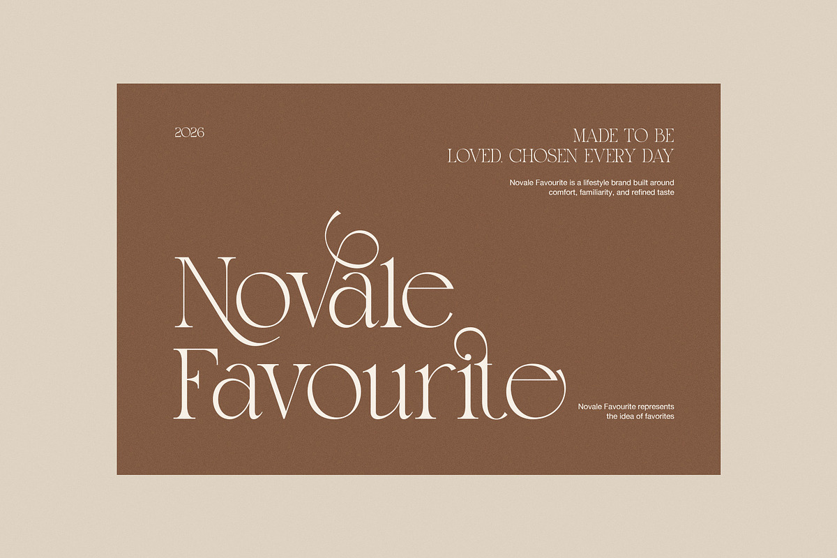 Bandito Elegant Contrast Serif Font, a Serif Font by Graphicxell (Photo 2 of 8)