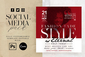 Style Is Eternal - Social Media Pack
