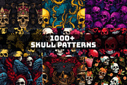 1000+ Halloween Digital Paper Bundle, a Wallpaper Photo by Chipshpow Graphics (Thumbnail 1 of 10)