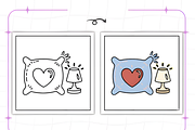 Cozy Girly Coloring Pages Bold and E, a Decorative Illustration by Ink Gallery (Thumbnail 2 of 9)