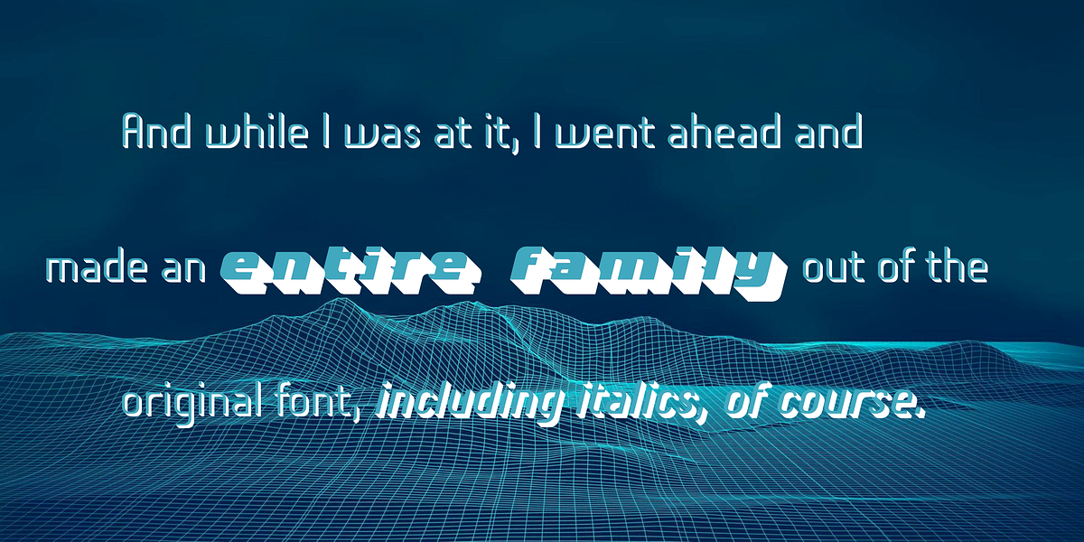 Shad, a Sans Serif Font by ingoFonts (Photo 10 of 13)