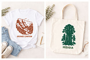 National Parks Sublimation Designs, an Object Graphic by DigitalDesignsLaura (Thumbnail 4 of 10)