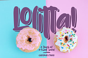 Lolitta + EXTRAS FUNNY SWASH, a Sans Serif Font by Garisman Std (Thumbnail 1 of 8)