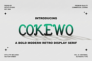 Cokewo - Refined Luxury Serif Typefa, a Serif Font by Astuti Studio (Thumbnail 2 of 21)