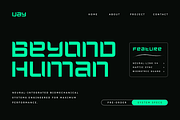 Dutech — Modern Futuristic Font, a Symbol Font by Masyafi Studio (Thumbnail 8 of 8)