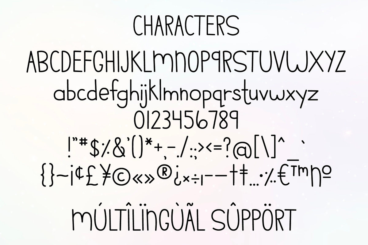Sweet Cheeks Monoline Font, a Handwritten Font by Miss Tiina (Photo 2 of 4)