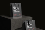 Shopping Bag Mockups, a Packaging Mockup by Graphicsfuel (Thumbnail 15 of 21)