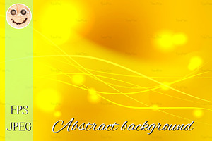 Yellow Shades Abstract Background