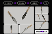 Hand Garden Spade Mockup, a Household Mockup by hiddemaru (Thumbnail 2 of 4)