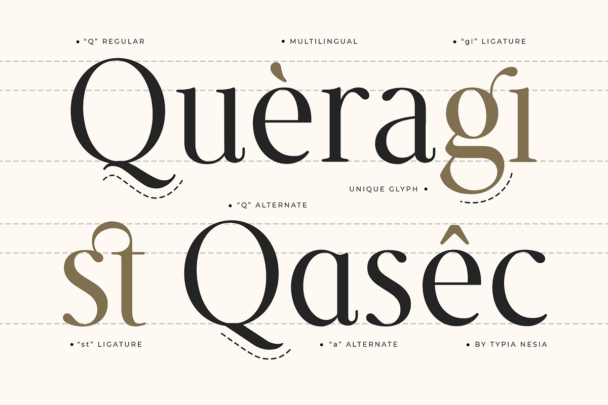 Le Saint Clair - Beauty Nostalgic, a Serif Font by Typia Nesia (Photo 2 of 12)