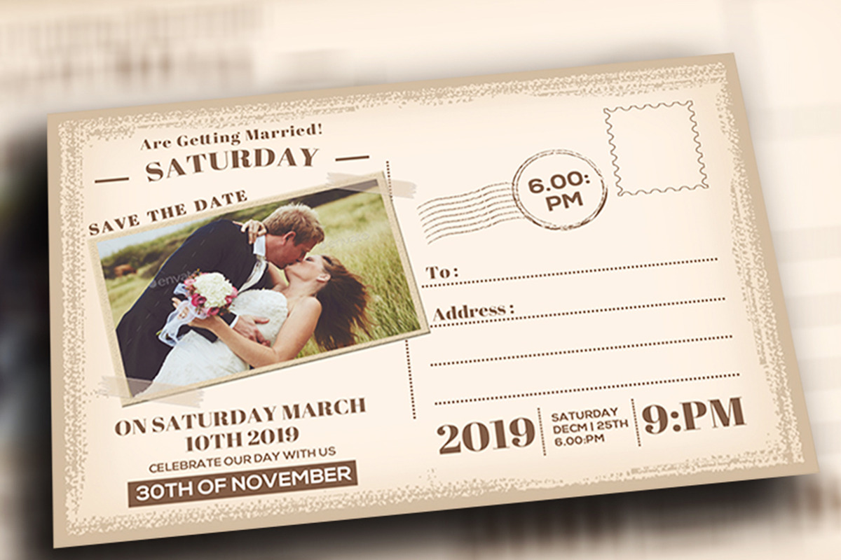 Wedding Invitation, an Invitation Template by AfzaalGraphics (Photo 2 of 4)