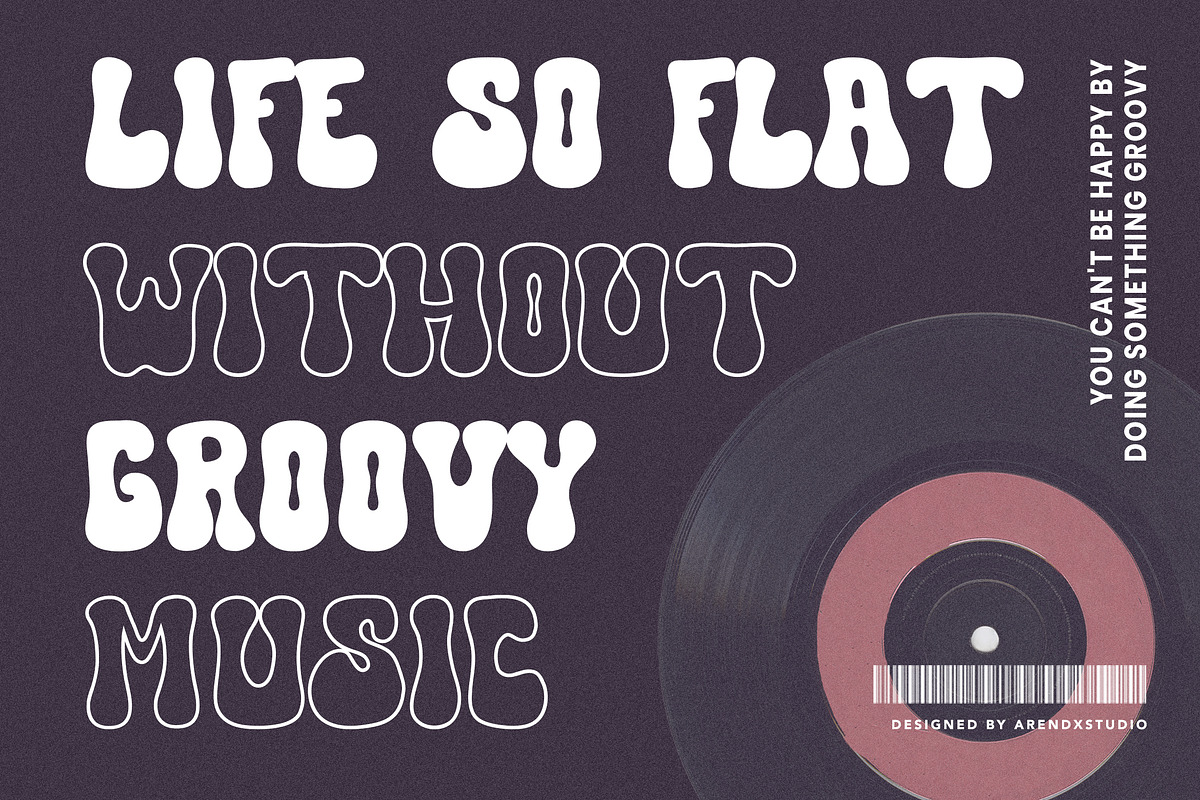 Playlist Booster - Display Font, a Sans Serif Font by Arendxstudio (Photo 6 of 9)